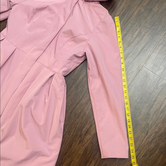 EUC RainSisters RARE Full Circle fit and flare pink Raincoat M - Picture 9 of 16